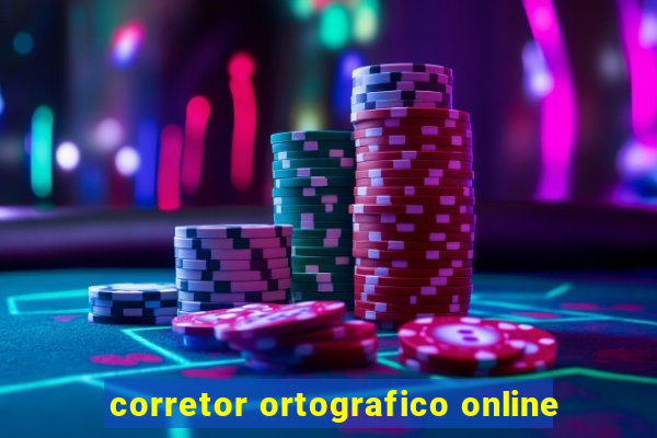 corretor ortografico online